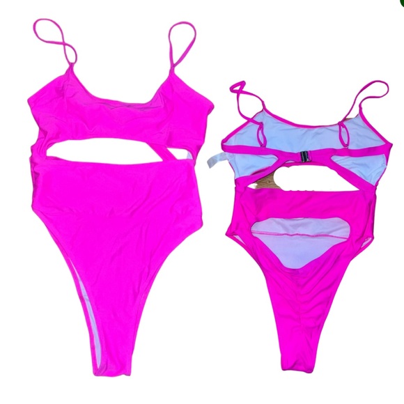 Other - Vibrant Pink Women's One Piece Swimsuit